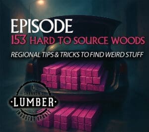 hard to source woods